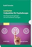 Lernkarten Heilpraktiker für Psychotherapie: 616 Originalprüfungsfragen mit kommentierten Lösunge livre