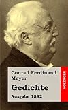 Gedichte: Ausgabe 1892 livre