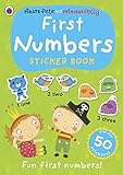 First Numbers: A Pirate Pete and Princess Polly sticker activity book livre