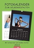 Der Fotokalender zum selbergestalten 2013. Mit schwarzen und weißen Seiten: Basteln - Kleben - Male livre