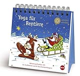 Yoga für Rentiere Adventsaufsteller livre