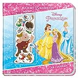 Disney Prinzessin: Buch mit 15 Magneten livre