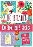 Homemade!: 100 Etiketten und Sticker für Marmeladen, Geschenke & Co. livre