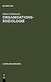 Organisationssoziologie (Sammlung Göschen, Band 2106) livre