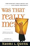 Was That Really Me?: How Everyday Stress Brings Out Our Hidden Personality (English Edition) livre