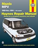 Mazda Mpv Automotive Repair Manual: Models Covered : All Mazda Mpv Models 1989 Through 1994 livre