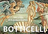 Postkartenbuch Sandro Botticelli livre