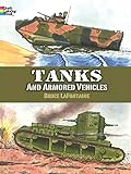 Tanks and Armored Vehicles Coloring Book livre