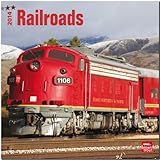 Railroads 2014 - Eisenbahn: Original BrownTrout-Kalender [Mehrsprachig] [Kalender] livre