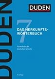 Das Herkunftswörterbuch: Etymologie der deutschen Sprache (Duden - Deutsche Sprache in 12 Bänden) livre