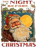 The Night Before Christmas - Victorian Version: Santa Claus Funnies (Classic Christmas Children Comi livre