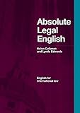 DBE:ABSOLUTE LEGAL ENGLISH BK& CD livre