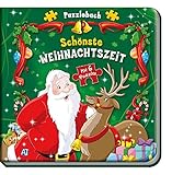 Puzzlebuch Schönste Weihnachtszeit: Mit 6 Puzzles livre
