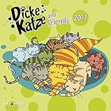 Dicke Katze 2017 - A&I Kinderkalender, Cartoonkalender, Humorkalender - 30 x 30 cm livre