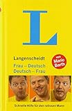 Langenscheidt Frau-Deutsch/Deutsch-Frau: Schnelle Hilfe für den ratlosen Mann (Langenscheidt ...-De livre