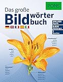 PONS Das Große Bildwörterbuch: 200.000 Begriffe in 5 Sprachen - Deutsch, Englisch, Französisch, S livre