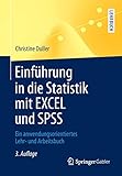 Einführung in die Statistik mit EXCEL und SPSS: Ein anwendungsorientiertes Lehr- und Arbeitsbuch (S livre