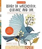 Geninne's Art: Birds in Watercolor, Collage, and Ink; a Field Guide to Art Techniques and Observing livre