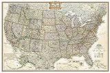 United States Executive Poster Size Map: Wall Maps U.s.. livre