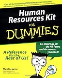 Human Resources Kit for Dummies livre