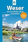 Kanu Kompakt Weser: Die Weser von Hann. Münden nach Minden, mit topografischen Wasserwanderkarten livre