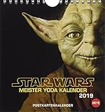 STAR WARS Meister Yodas Weisheiten Postkartenkalender - Kalender 2019 livre
