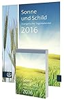 Sonne und Schild 2016: Evangelischer Tageskalender 2016. Abreißkalender mit Rückwand livre