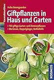 Giftpflanzen in Haus und Garten livre