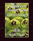 Culpeper's Complete Herbal livre
