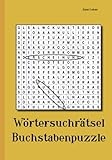 Wörtersuchrätsel Buchstabenpuzzle livre