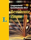 Langenscheidt Sprachkalender 2017 Berühmte Zitate - Abreißkalender livre