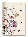 Collegetimer Pocket Flower Art 2014/2015 - Schülerkalender A6 - Day By Day - 352 Seiten livre