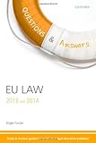 Questions & Answers EU Law 2013-2014: Law Revision and Study Guide livre