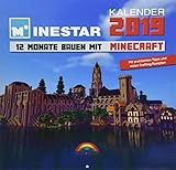 Kalender 2019 - 12 Monate Bauen mit Minecraft - Mit Spieletipps und vielen Crafting - Rezepten livre