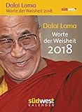 Dalai Lama - Worte der Weisheit 2018 Textabreißkalender livre
