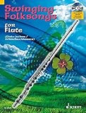 Swinging Folksongs Play-Along for Flute With Piano Parts to Print livre