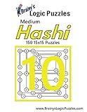 Brainy's Logic Puzzles Medium Hashi #10: 150 15x15 Puzzles livre