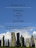 Faclair Part 1: Dictionary Scottish Gaelic / English (Faclair Dictionaries Scottish Gaelic) (English livre