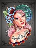 Marked in Ink: A Tattoo Coloring Book livre