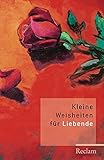 Kleine Weisheiten für Liebende livre