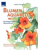 Blumenaquarelle: Die 50 beliebtesten Blütenpflanzen livre