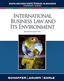 International Business Law and Its Environment livre