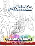 Fast & Furious Coloring Book: Coloring All Your Favorite Characters in Fast & Furious livre