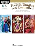 Songs from Frozen, Tangled and Enchanted - Viola Songbook (Hal Leonard Instrumental Play-along) (Eng livre