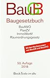 Baugesetzbuch: mit Immobilienwertvermittlungsverordnung, Baunutzungsverordnung, Planzeichenverordnun livre