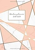 Wochenplaner 2018-2019: Modernes Marmor-Pattern Design, Juli 2018 bis August 2019, Din A5, 1 Woche a livre