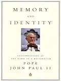 Memory And Identity: Conversations at the Dawn of a Millennium livre