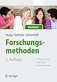 Forschungsmethoden in Psychologie und Sozialwissenschaften für Bachelor (Springer-Lehrbuch) livre