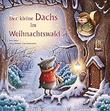 Der kleine Dachs im Weihnachtswald livre