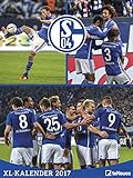 Schalke 04 2017 - Fußball Kalender 2017, Fan Kalender Schalke, FC Schalke 04 Posterkalender, XL Kal livre